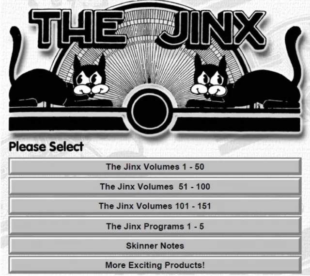 The Jinx by Ted Annemann (The Jinx Volumes 1-151 & The Jinx Prog